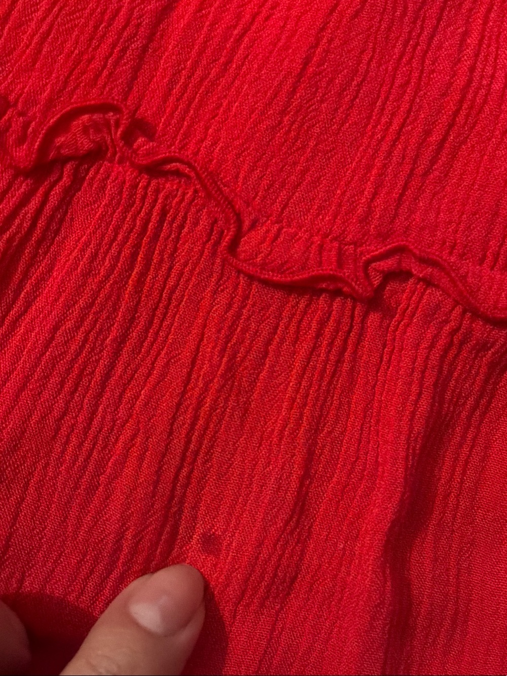🌙✨Arizona Jean Company Red Embroidered Floral Top - Picture 8 of 8